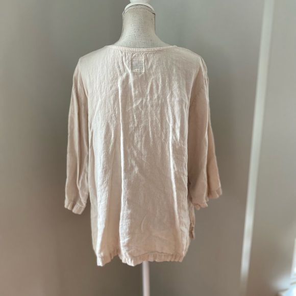 Via Vai by Pollero Cream Scoop Neck Tunic - Picture 4 of 5